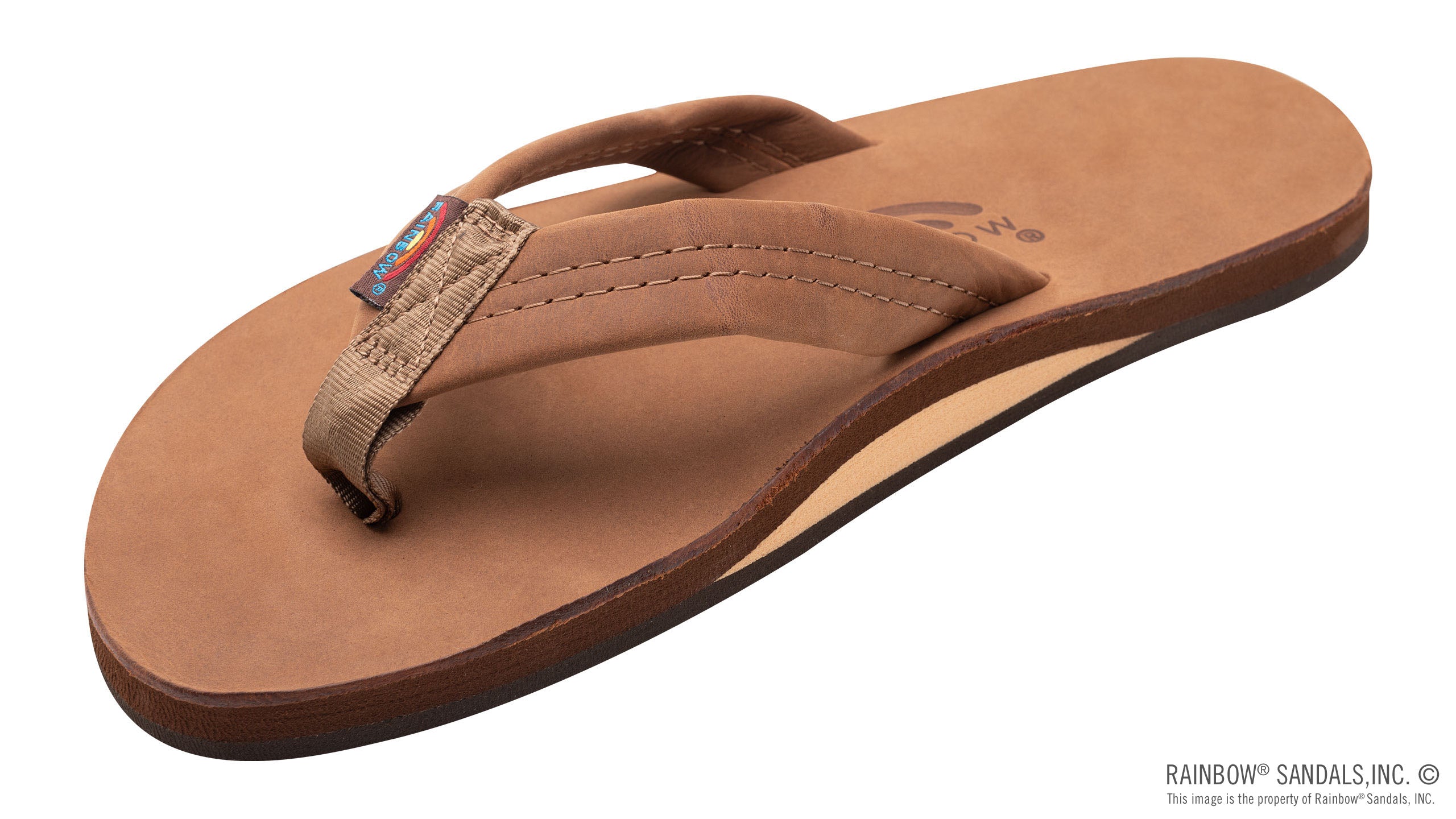 Rainbow Sandals Men's Single Layer Leather 301alts