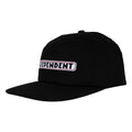 Independent Bar Logo Snapback  Hat