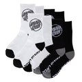Santa Cruz Opus Strip Youth Socks X4 Pairs