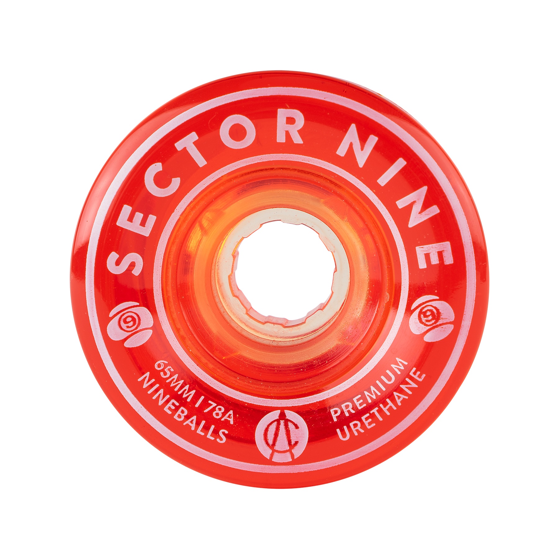 Sector 9 Nineballs Warm Red 78A/65mm Skateboard Wheels