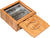 LISS Surf Wax Box Insulated, Bamboo Holder with Insulated Interior, Wax Comb and Remover, Works with All Wax Types - Wax Not Included