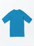 Volcom Lido S/S Rash Guard Tidal Blue
