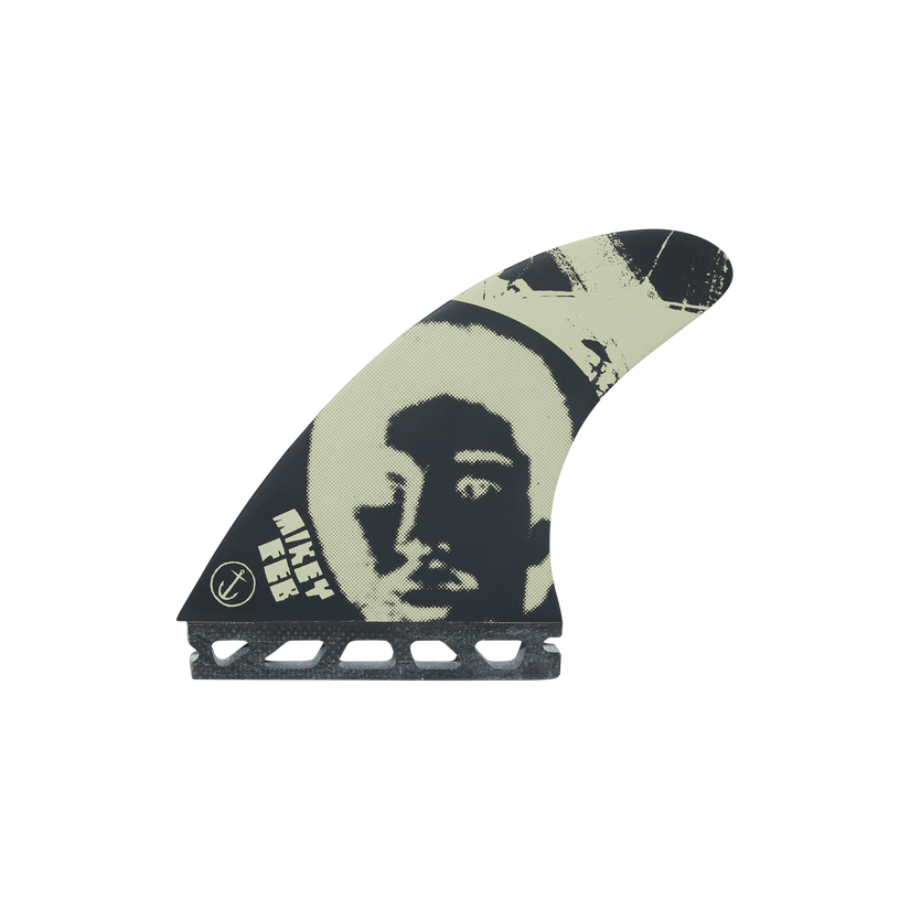 Captain Fin Mikey February Thruster Single Tab Surfboard Fin - Black