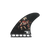 Captain Fin Dion Agius Flower Single Tab Surfboard Fin - Black