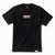 DIAMOND FLORAL BOX LOGO TEE  (BLACK) Sunny Smith LLC