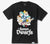 DIAMOND DWARFS TEE (BLACK) Sunny Smith LLC