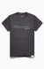 DIAMOND TRACE OG SCRIPT TEE  (PEPPER BLACK) Sunny Smith LLC