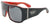 Black Fly Ambassador / Dennis Rodman signature model-Matte Black & Red w/ Smoke lens
