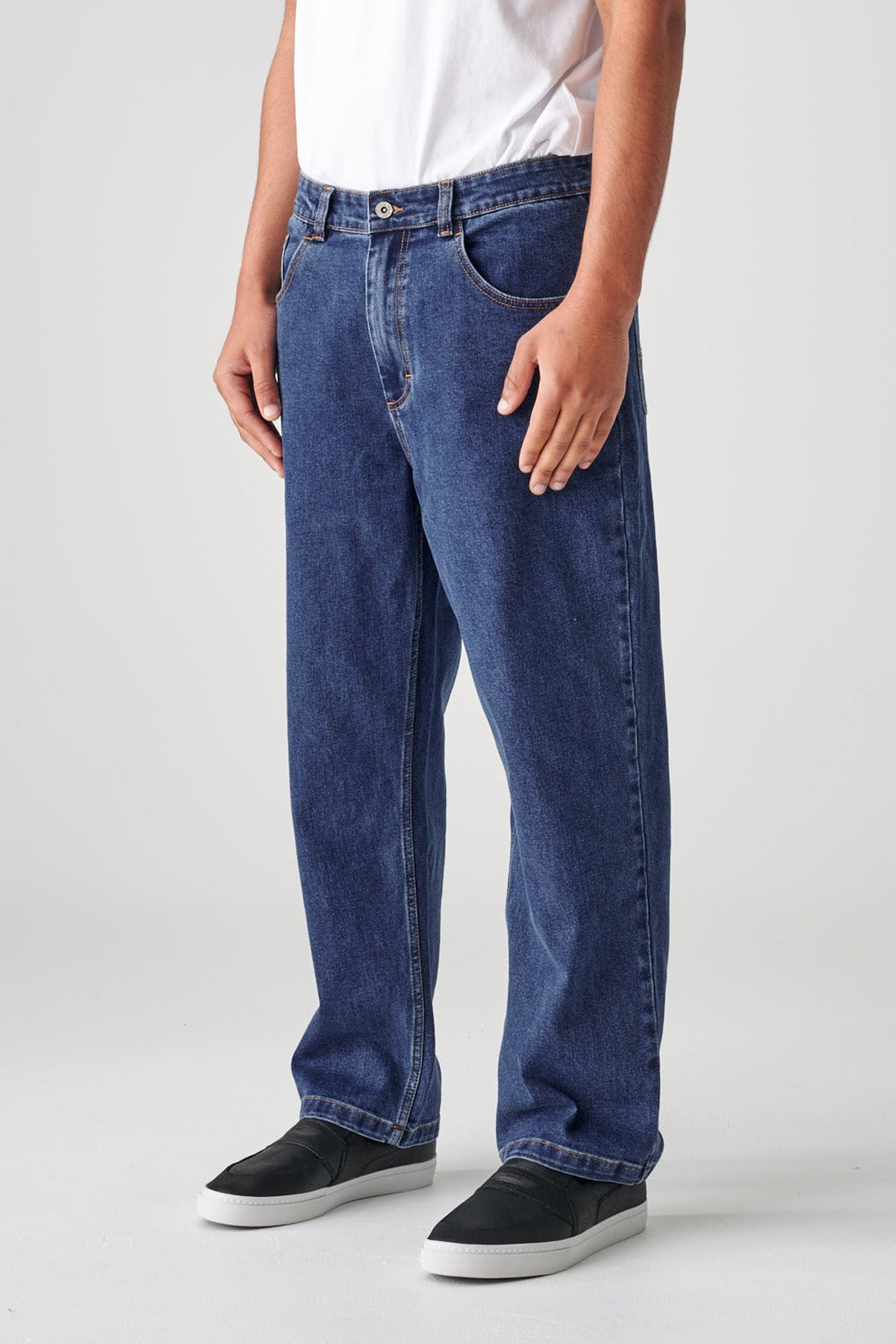 Globe Off Course Denim Pant - Dark Denim