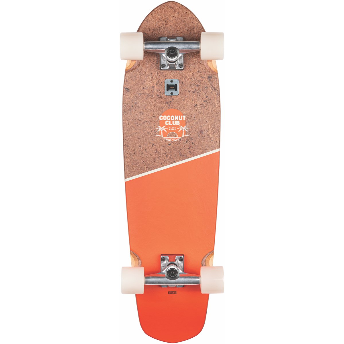 GLOBE BIG BLAZER COMPLETE CRUISER Coconut/Mandarin Sunny Smith LLC