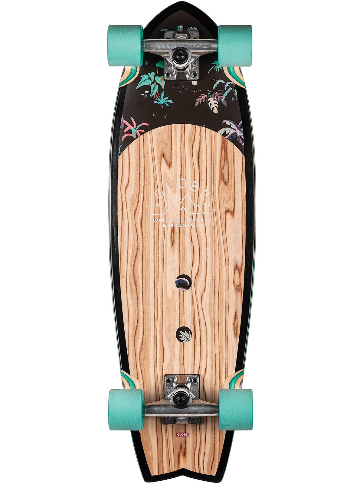 GLOBE SUN CITY COMPLETE CRUISER Olivewood/Neon Jungle Sunny Smith LLC