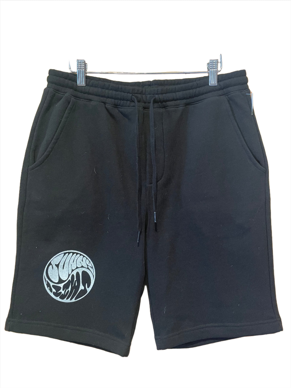Sunny Smith Men&#39;s Midweight Fleece Shorts - Black