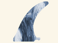 Mid Fin Aku Bone 9.5" Classic single fin