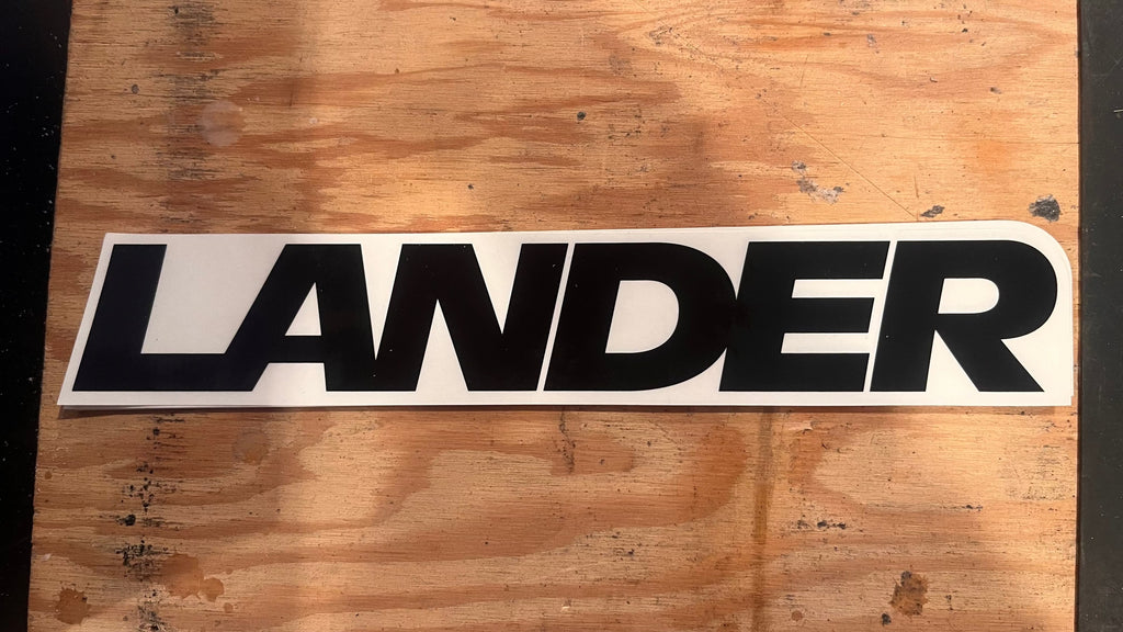 Lander Sticker Sunny Smith LLC