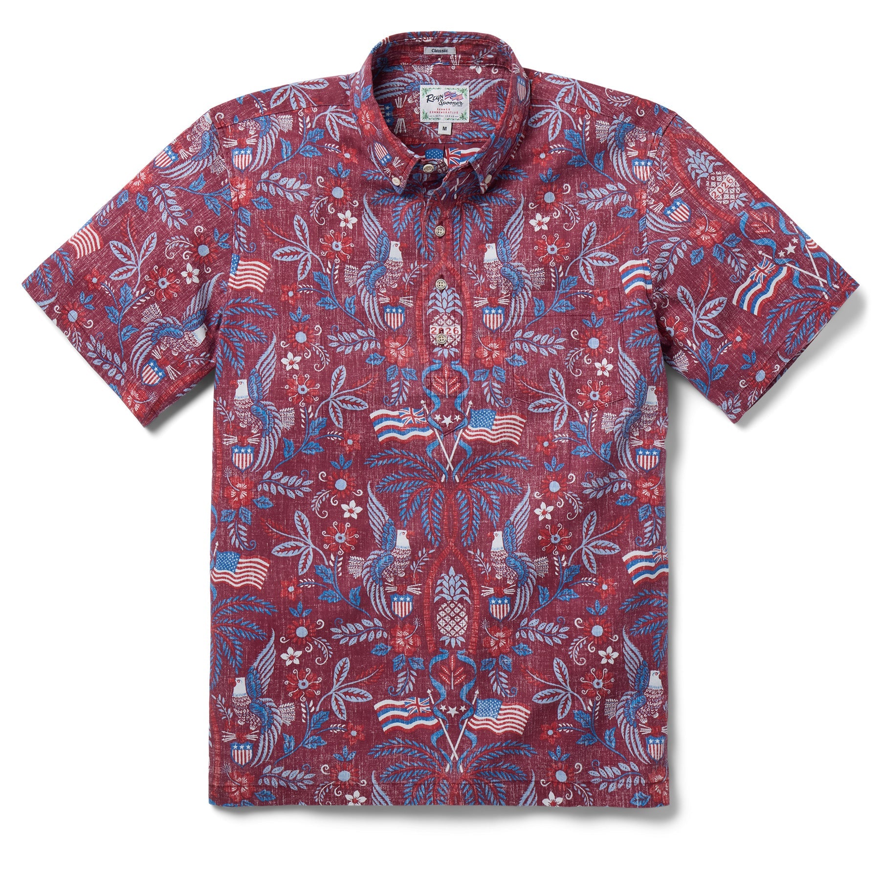 Reyn Spooner SUMMER COMMEMORATIVE 2026 PO- Red