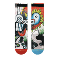 Merge4 Shawn Barney Monster Crew Socks Sunny Smith LLC
