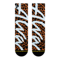 Merge4 x Tony Alva Cheetah Crew Socks Sunny Smith LLC