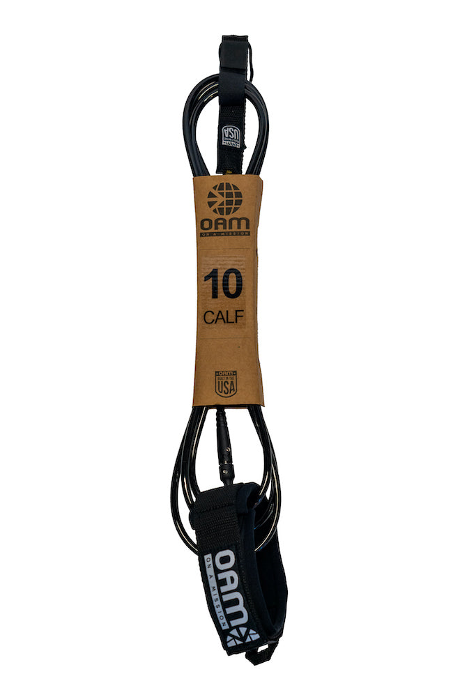 OAM Regular Calf 10' Leash - Made in the USA Sunny Smith LLC