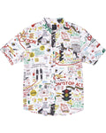 RVCA Espo S/S Button Up Sunny Smith LLC