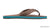 Rainbow Sandals Men's Premier Blues - Single Layer - 1" Strap - Expresso Sunny Smith LLC