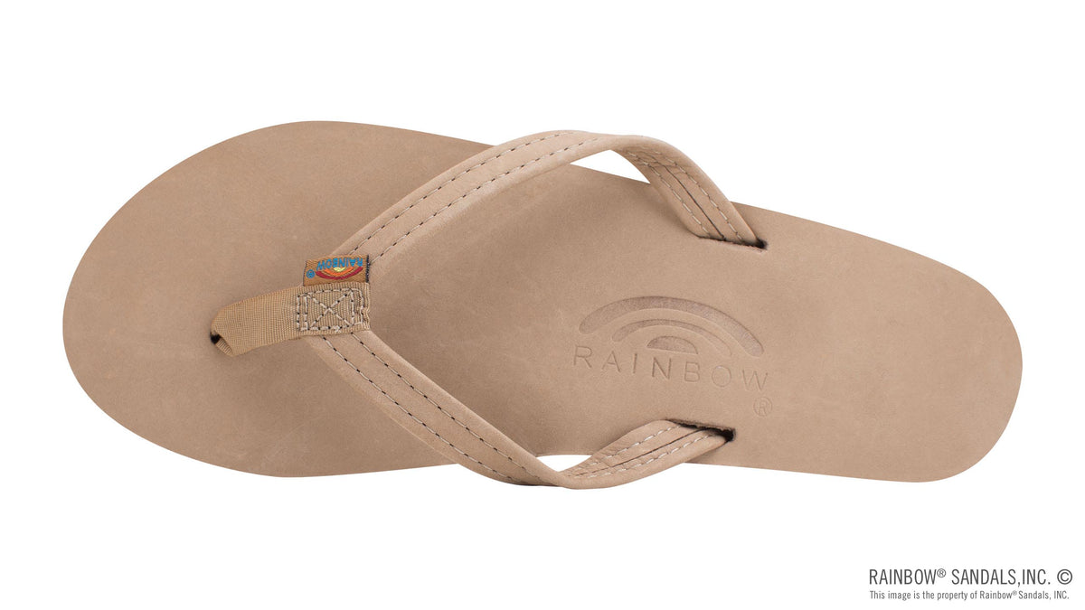 Rainbow Sandals Women&#39;s - Single Layer - 1/2&quot; Strap - Sierra Brown Sunny Smith LLC