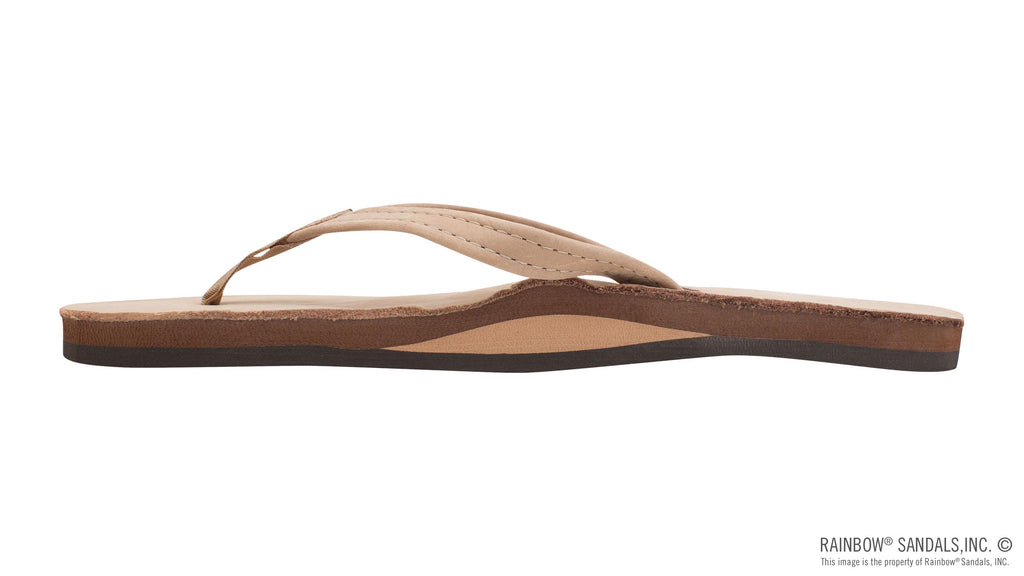 Rainbow Sandals Women's - Single Layer - 1/2" Strap - Sierra Brown Sunny Smith LLC