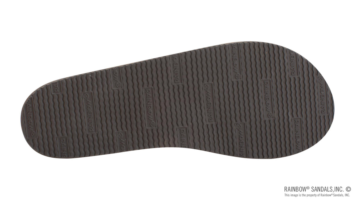 Rainbow Sandals Women&#39;s - Single Layer - 1&quot; Strap - Dark Brown Sunny Smith LLC