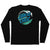 Santa Cruz Wave Dot Long Sleeve T Shirt (BLACK) Sunny Smith LLC