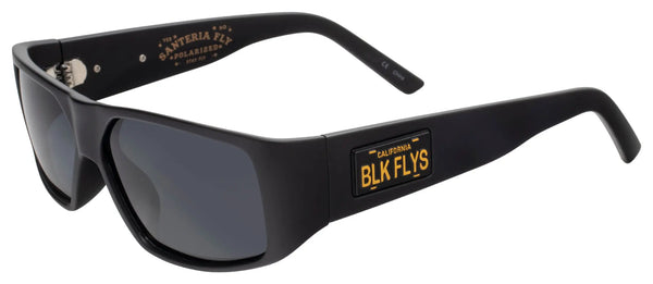 Black Flys Sunglasses Santeria Fly/ Cali Plate w/ Polarized lens