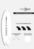 Storm Blade 6ft Swallow Tail Soft Top Surfboard- white