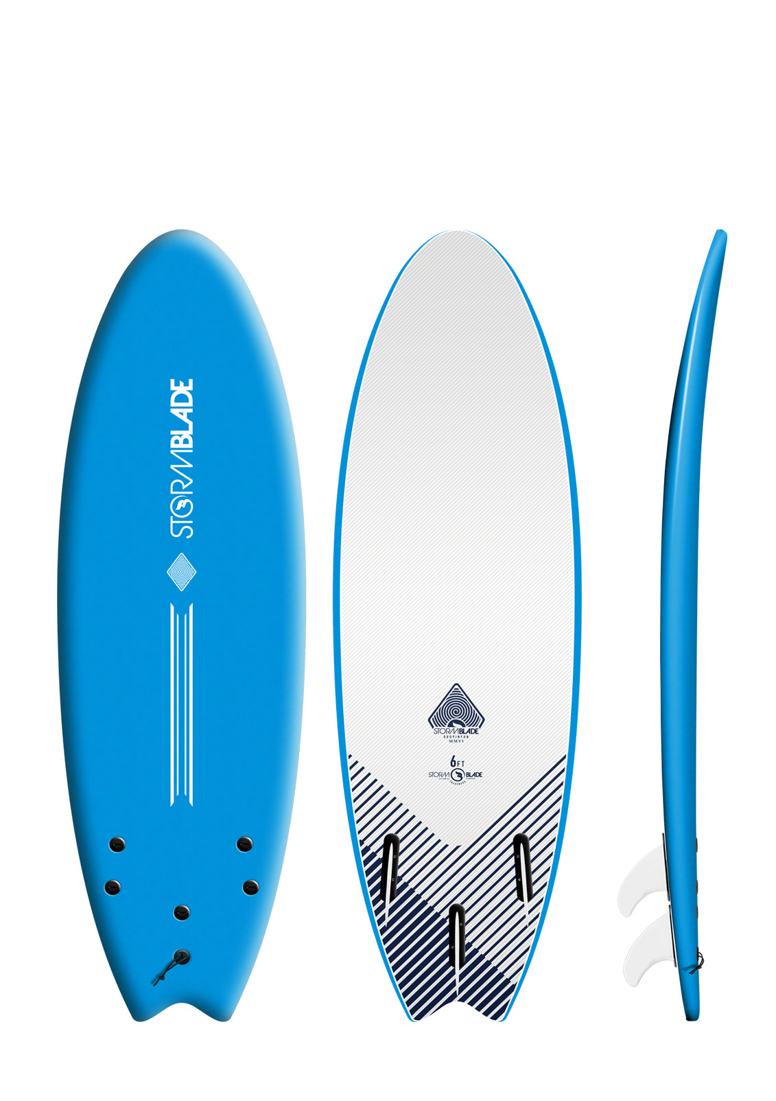 Storm Blade 6ft Swallow Tail Surfboard
