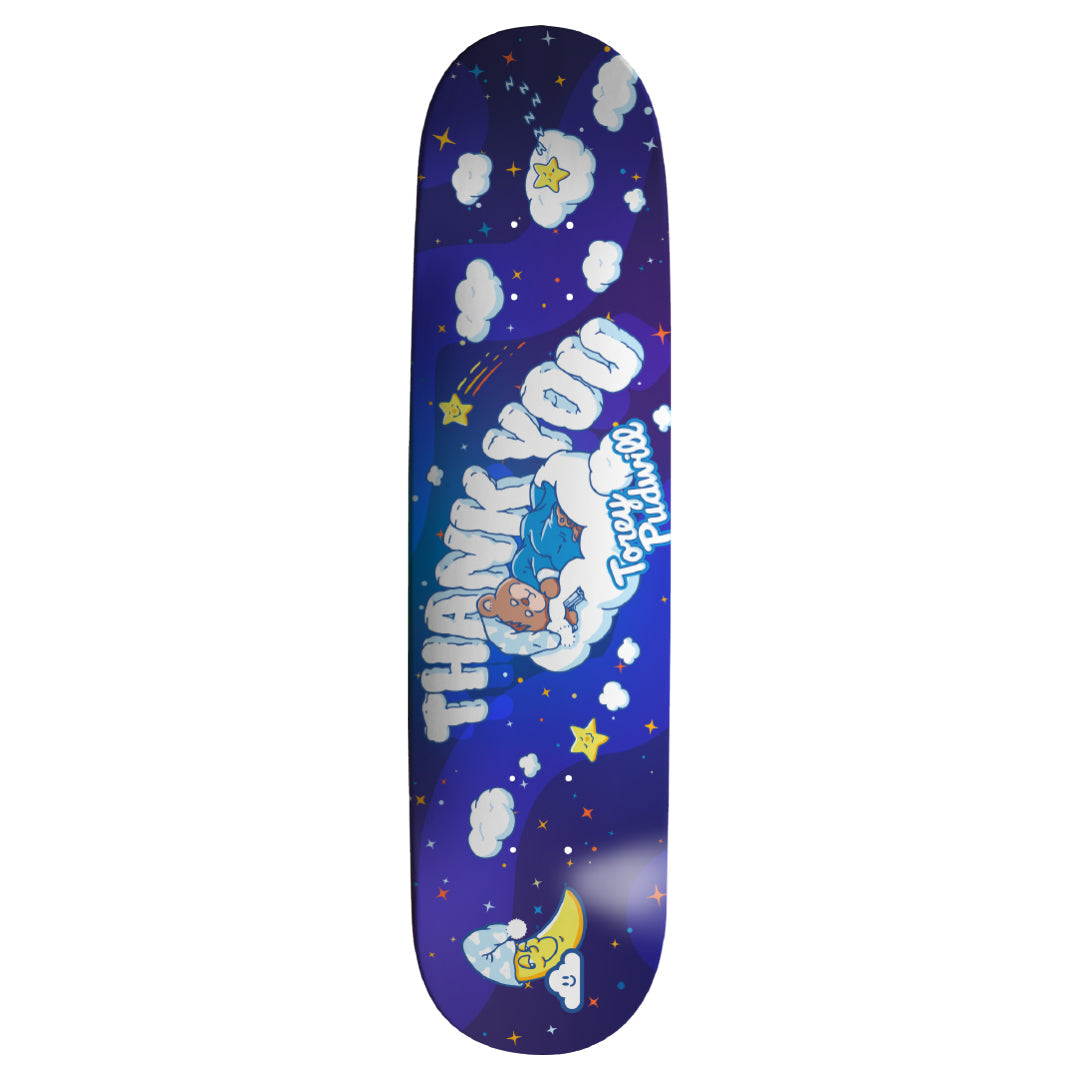 Thank you Torey Pudwill sleepy time deck 8.25 Sunny Smith LLC