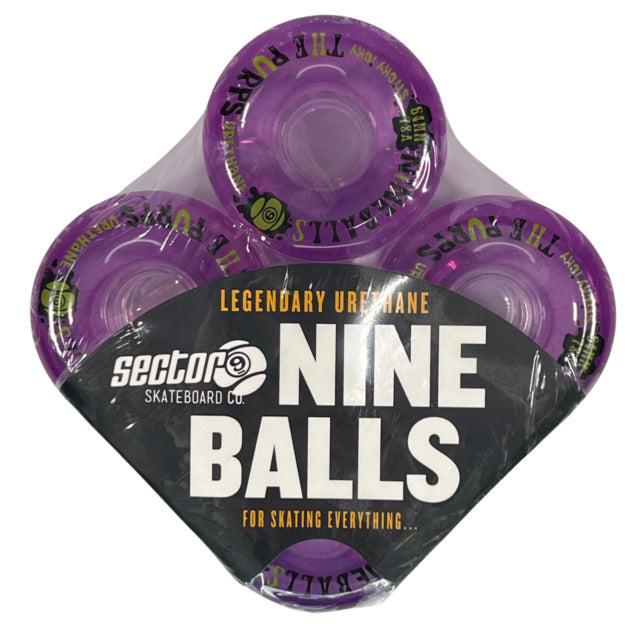 Sector 9 Nineballs Purple 78A/65mm Skateboard Wheels