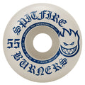 SPITFIRE 99DU BURNER WHITE / BLUE 55mm Skateboard wheel