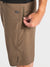 VOLCOM 91 TRAILS HYBRID 21" SHORT- TARMAC BROWN Sunny Smith LLC
